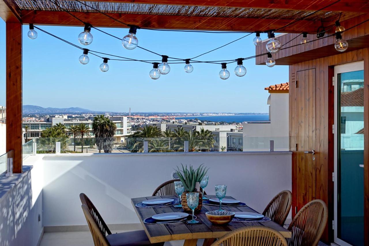 Casa Do Patio-Two Private Pools Villa- Rooftop & Panoramic Pool By Dreamvillasalbufeira Exteriör bild
